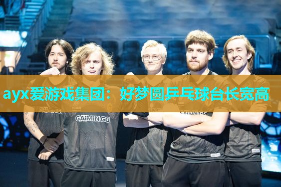ayx爱游戏集团：好梦圆乒乓球台长宽高