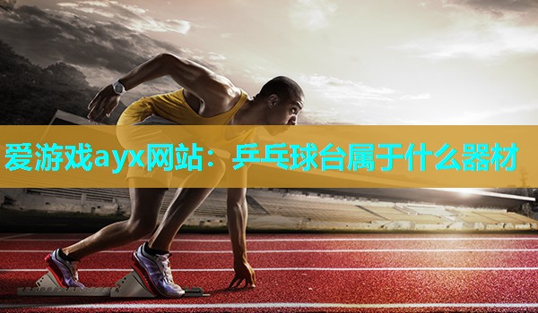 爱游戏ayx网站：乒乓球台属于什么器材